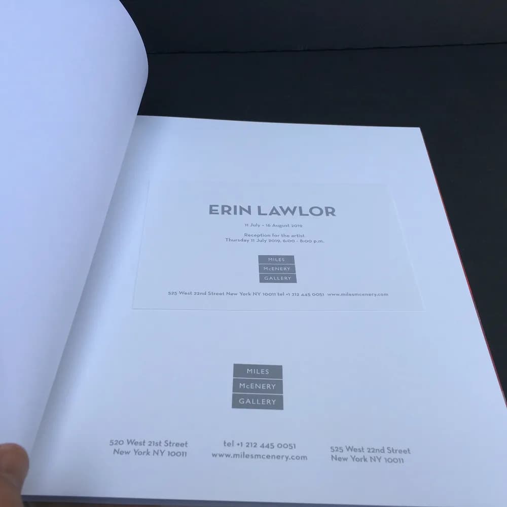 Erin Lawlor, Miles McEnery Gallery Book / Exhibition 11 July - 16 August 2019 - Image 6