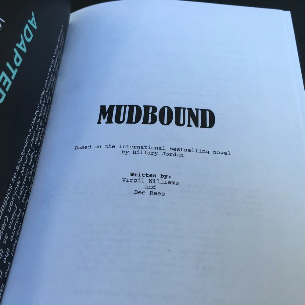 MUDBOUND For Your Consideration FYC Screenplay 2017 Script Book FREE SHIPPING - Image 4