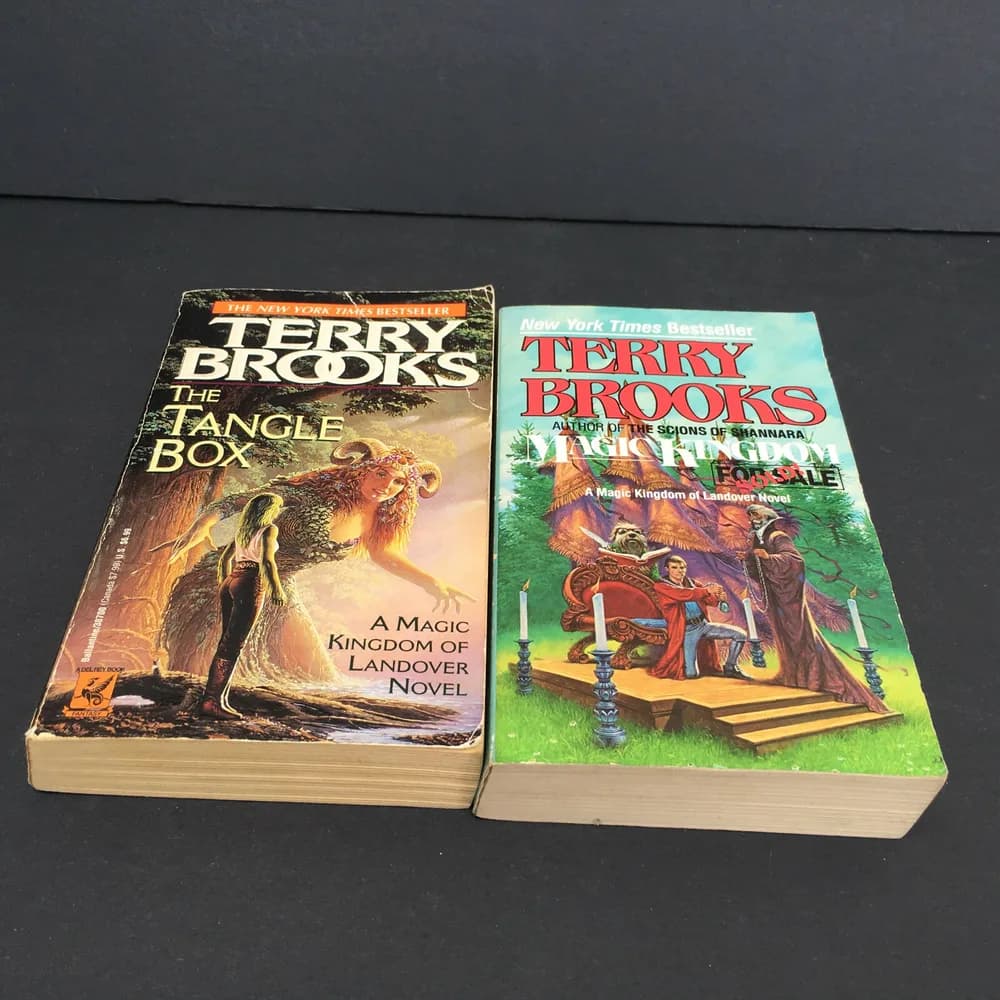 Lot 7 Terry Brooks / Witches Brew / Tangle Box / Magic Kingdom / Black Unicorn  - Image 7