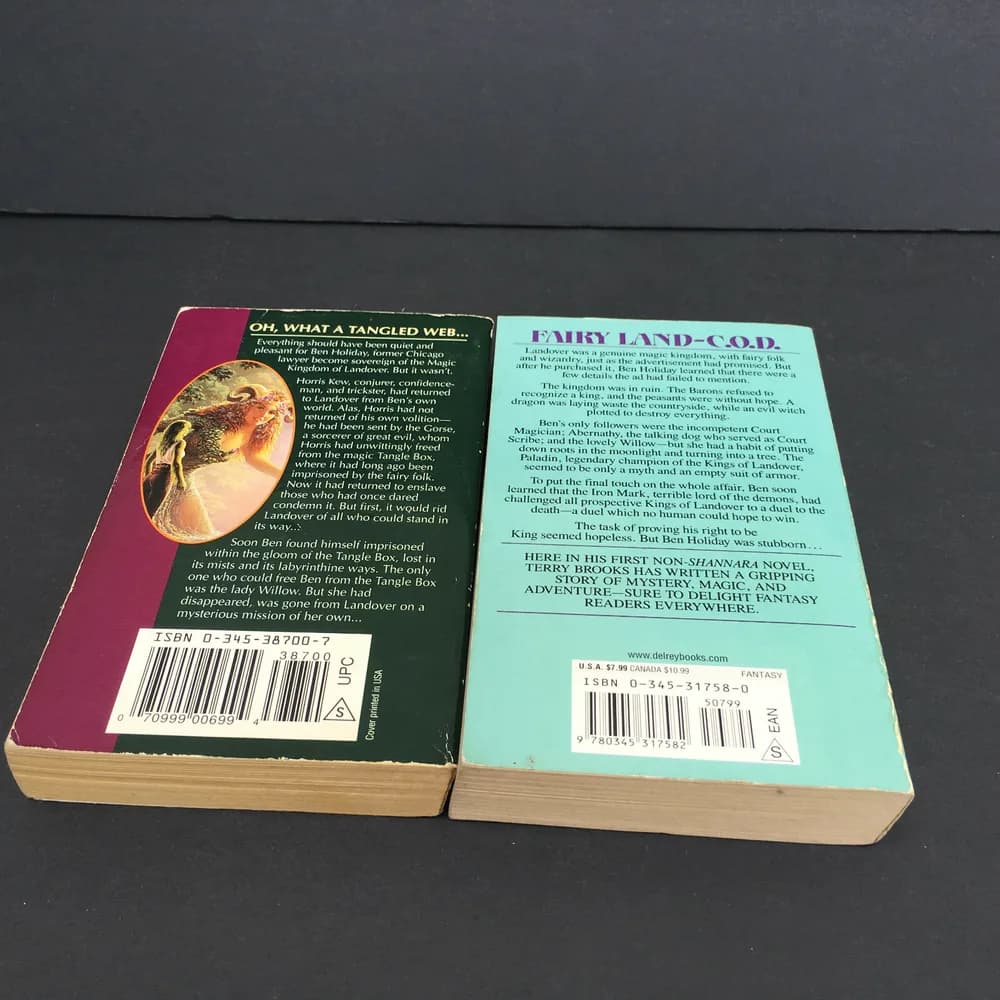 Lot 7 Terry Brooks / Witches Brew / Tangle Box / Magic Kingdom / Black Unicorn  - Image 8