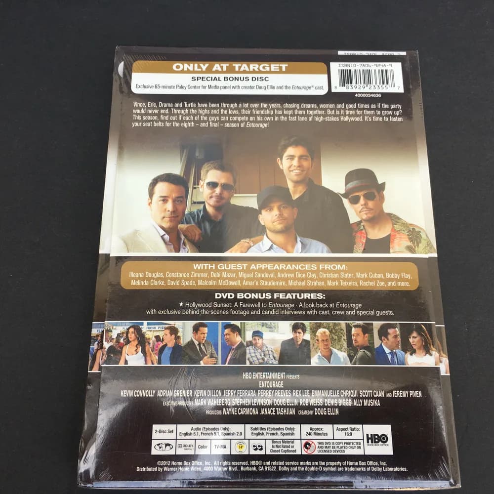 Entourage: The Complete Eighth Season DVD Target Only Special Bonus Disc NEW - Image 5