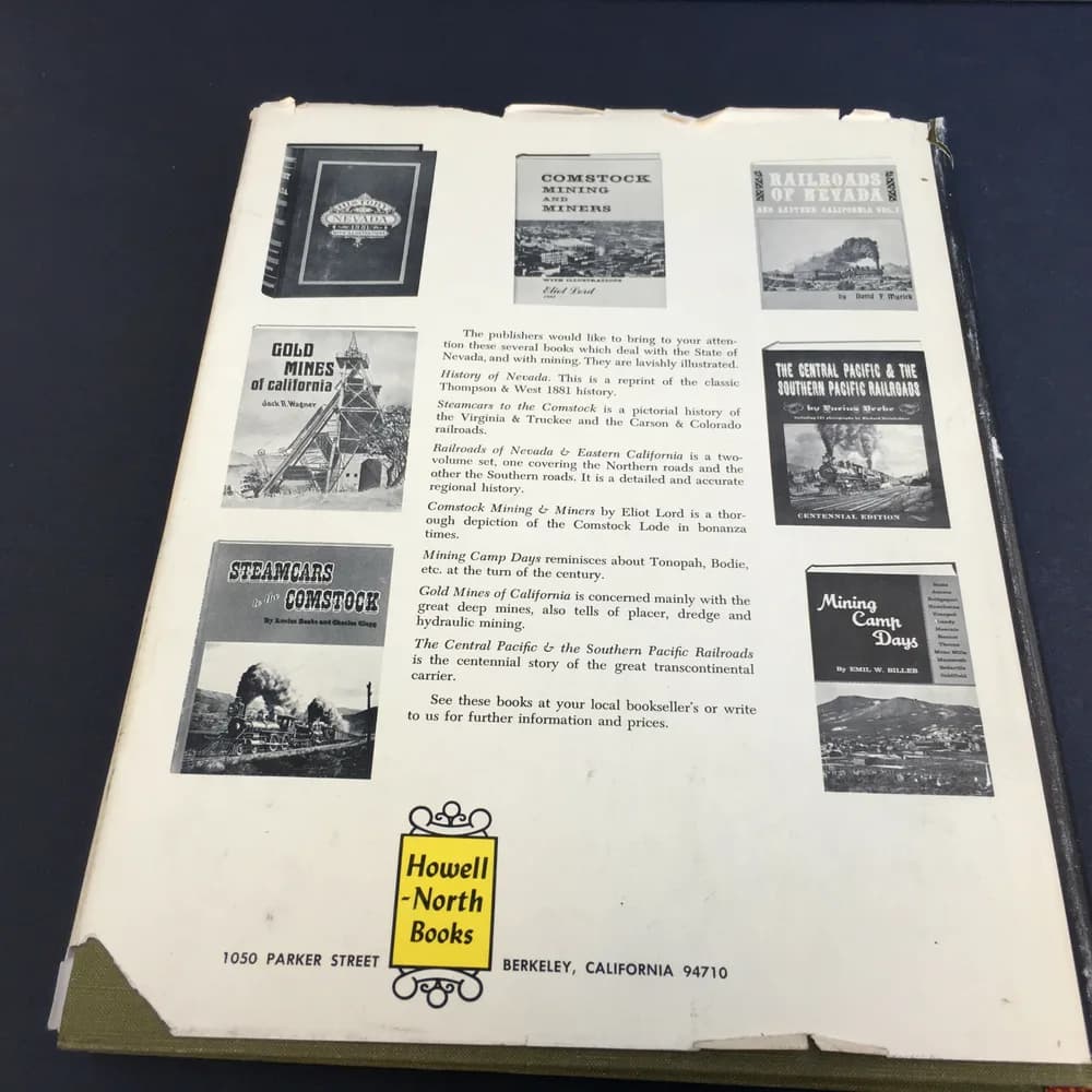 SIGNED! Nevada Ghost Towns and Mining Camps Gold Silver History Stanley W Peher - Image 6
