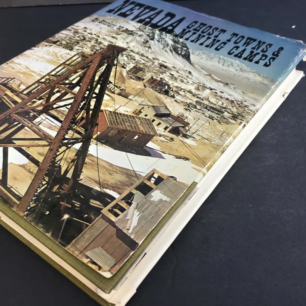 SIGNED! Nevada Ghost Towns and Mining Camps Gold Silver History Stanley W Peher - Image 7