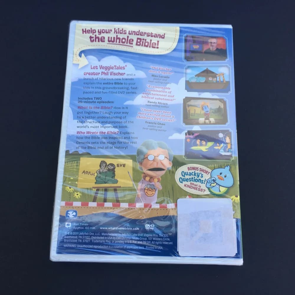 NEW SEALED Whats in the Bible, Vol. 1: In the Beginning (DVD, 2011)  - Image 6