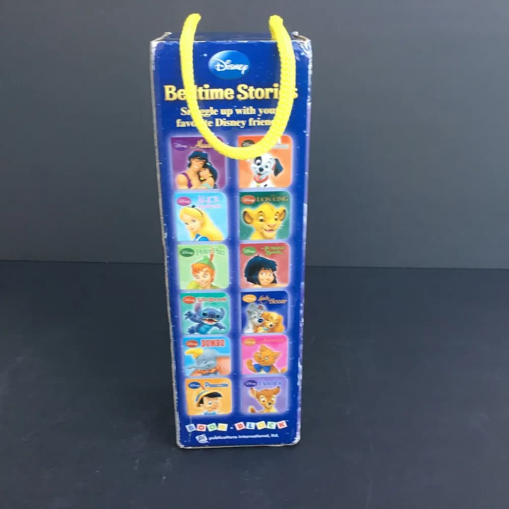 Disney Bedtime Stories 12 Board Books-Aladdin, Pinocchio, Dumbo,Lion King, Bambi - Image 4