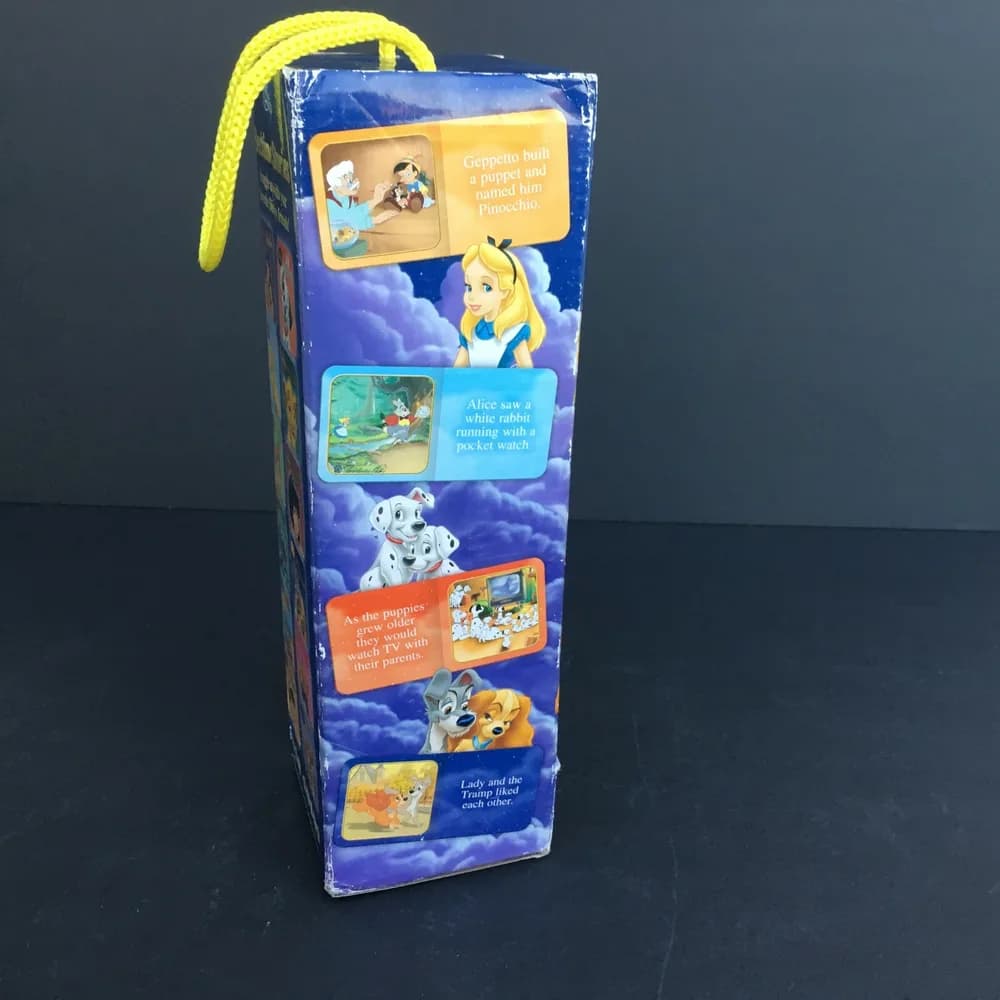 Disney Bedtime Stories 12 Board Books-Aladdin, Pinocchio, Dumbo,Lion King, Bambi - Image 5
