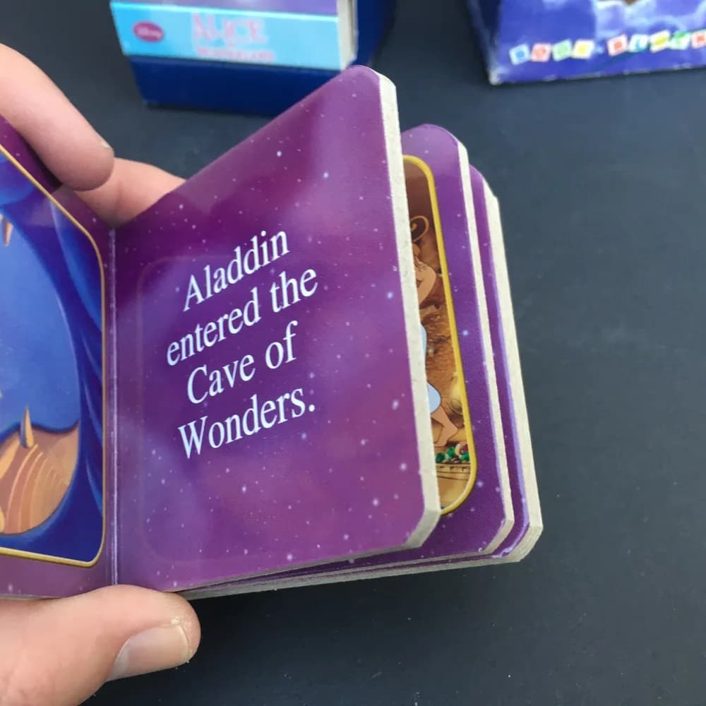 Disney Bedtime Stories 12 Board Books-Aladdin, Pinocchio, Dumbo,Lion King, Bambi - Image 7
