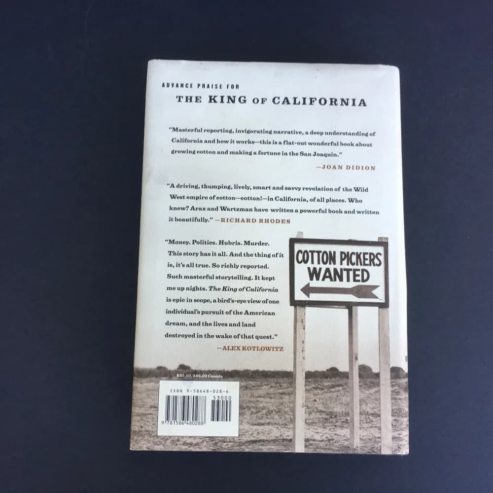 1st Ed. The King of California BOSWELL & the Making of a Secret American Empire - Image 4