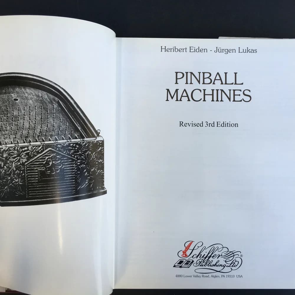 Pinball Machines by Heribert Eiden: Pre-owned - Image 5