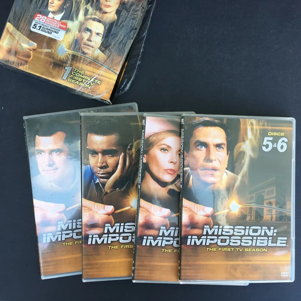 Mission Impossible Seasons 1 And 2 on DVD LOT - Image 8