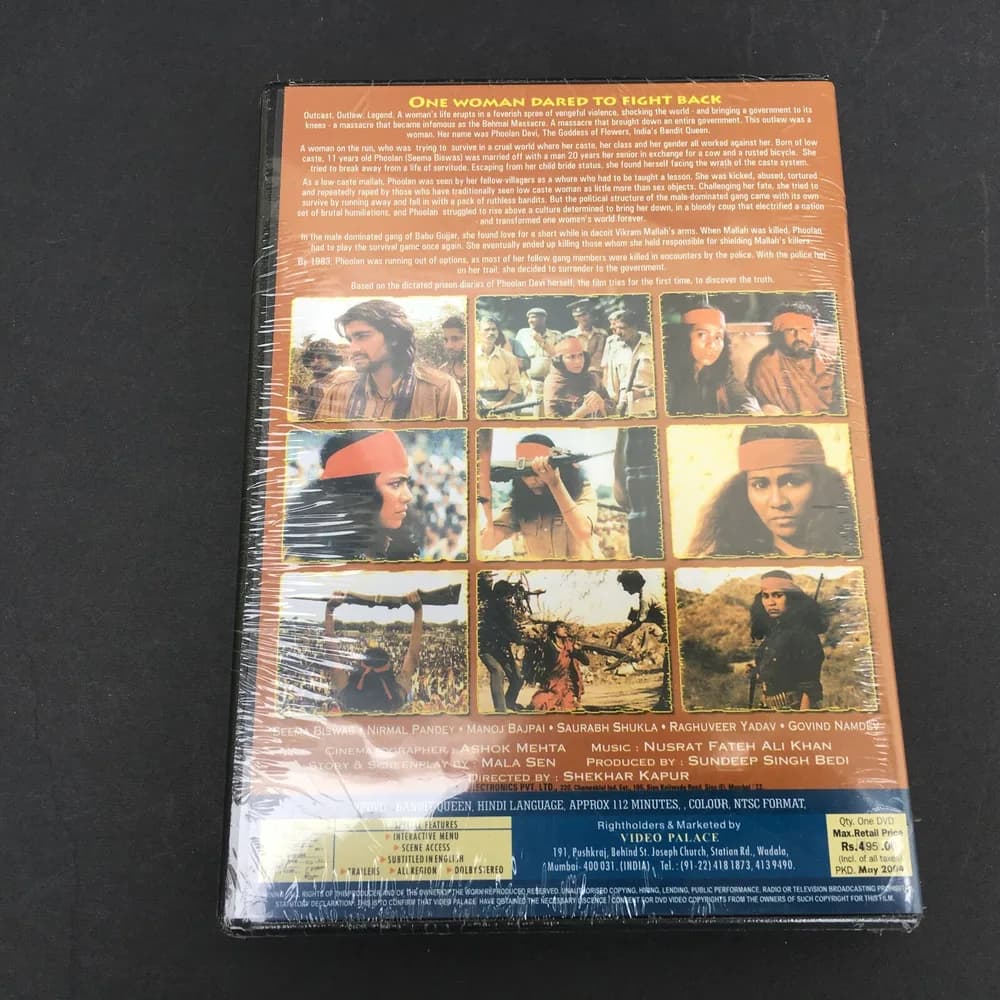 SEALED Bandit Queen Revenge Was Her Reply DVD Shekhar Kapur India Video Palace - Image 2