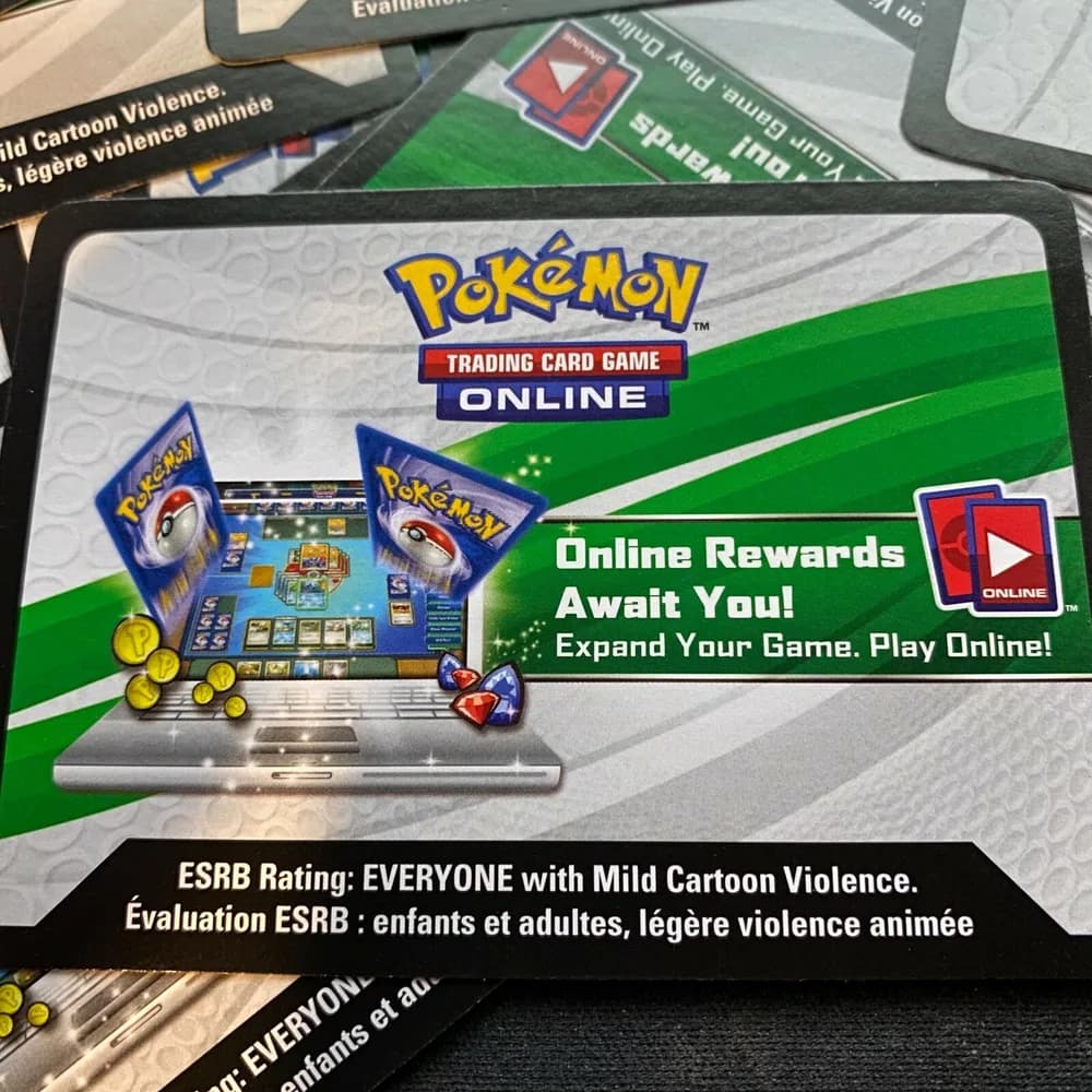 LOT OF 12 PTCGO POKEMON HIDDEN FATES ONLINE TCG CODES (MAILED) - Image 2