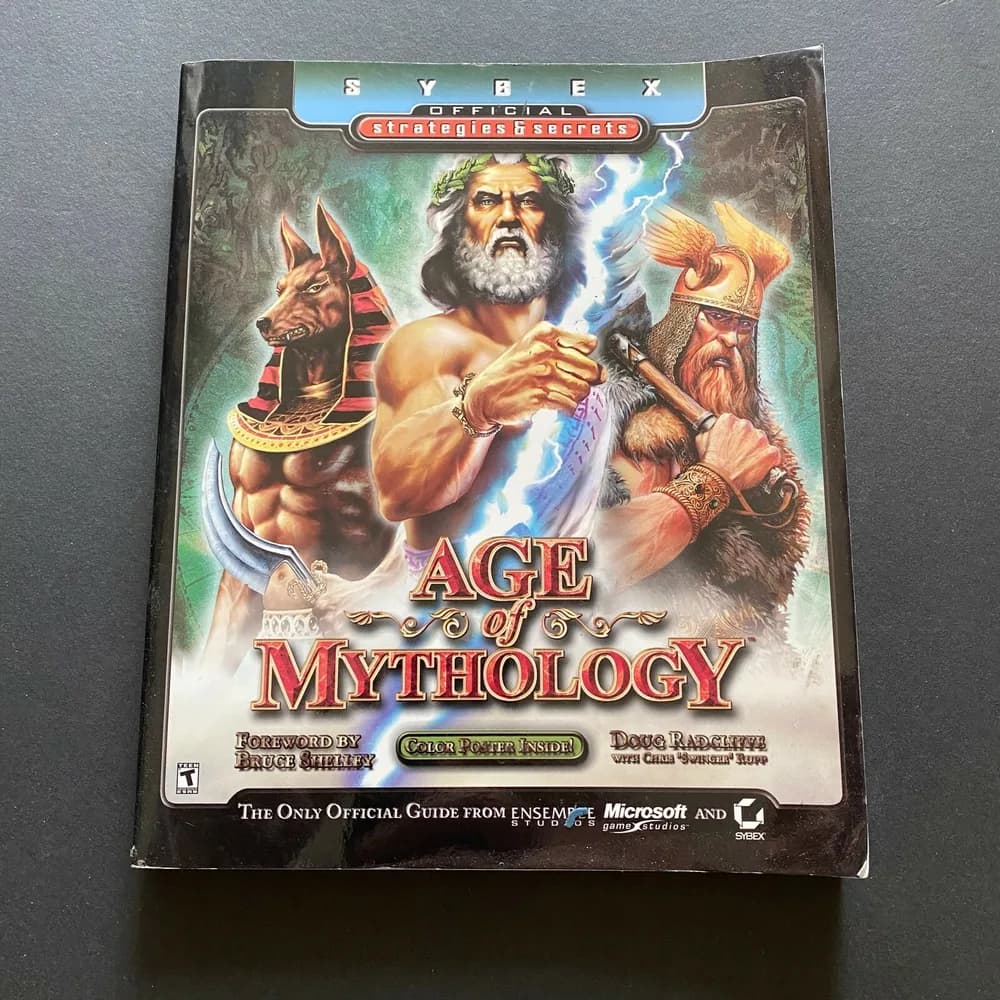 Age of Mythology book, Sybex Official Strategies & Secrets ISBN 0782141668 - Image 2