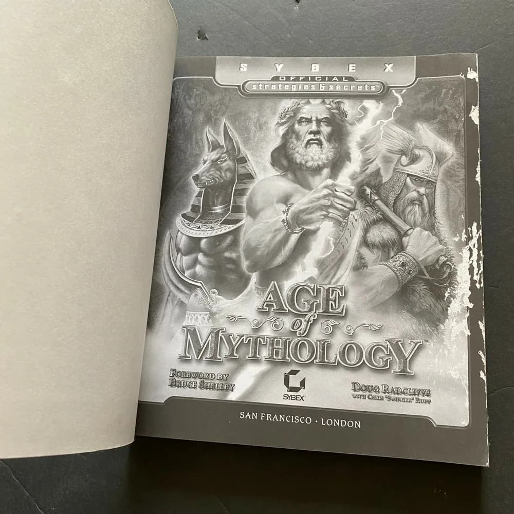 Age of Mythology book, Sybex Official Strategies & Secrets ISBN 0782141668 - Image 7