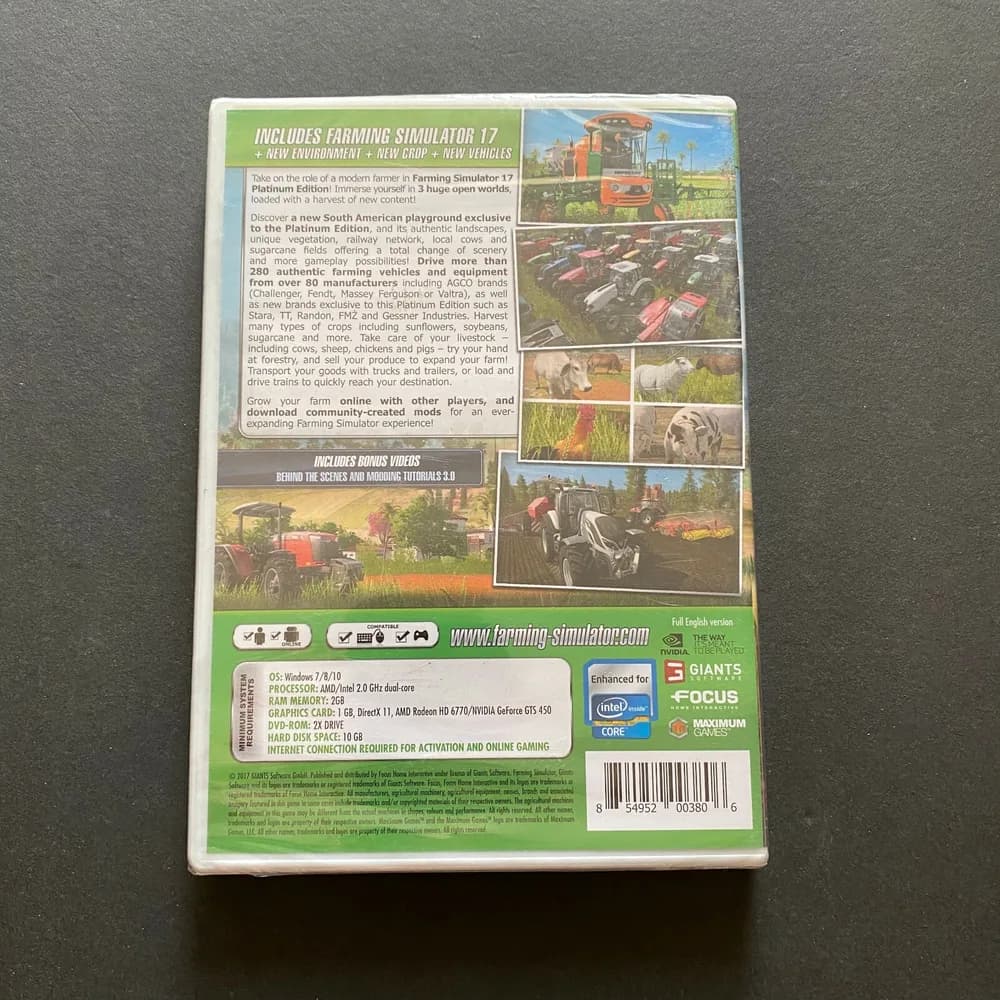 Farming Simulator 17 Platinum Edition - PC NEW SEALED - Image 4