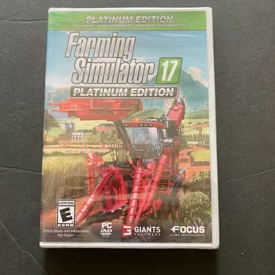 Farming Simulator 17 Platinum Edition - PC NEW SEALED