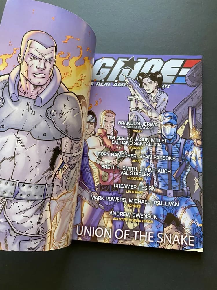 2005 Devil's Due DDP GI JOE REBORN TP #7 Jerwa, Seeley, Duke, Scarlet Snake-Eyes - Image 5