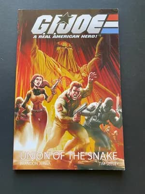 2005 Devil's Due DDP GI JOE REBORN TP #7 Jerwa, Seeley, Duke, Scarlet Snake-Eyes