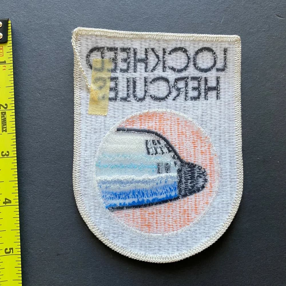 Lockheed Hercules Manufacturer's Patch - Image 3