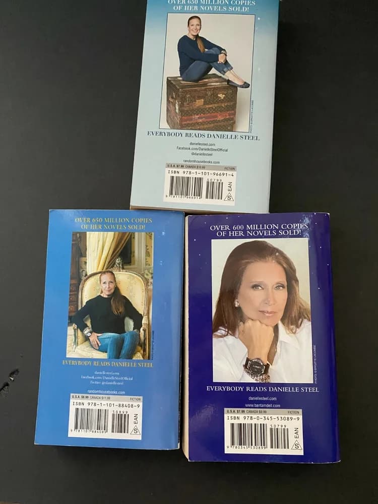 Danielle Steel Lot of 3 Paperback books Undercover , Fairytale , Until the end  - Image 2