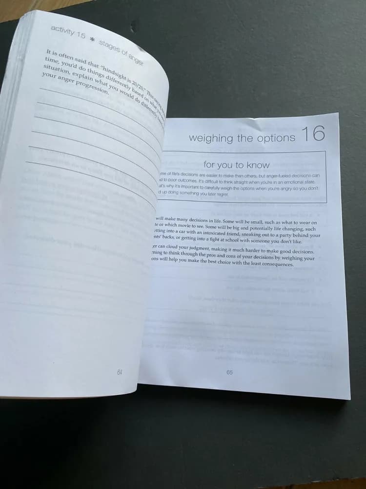 The Anger Workbook for Teens: Activities to Help You Deal with Anger and Fr... - Image 4