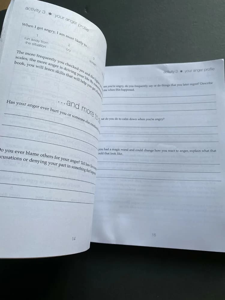 The Anger Workbook for Teens: Activities to Help You Deal with Anger and Fr... - Image 5
