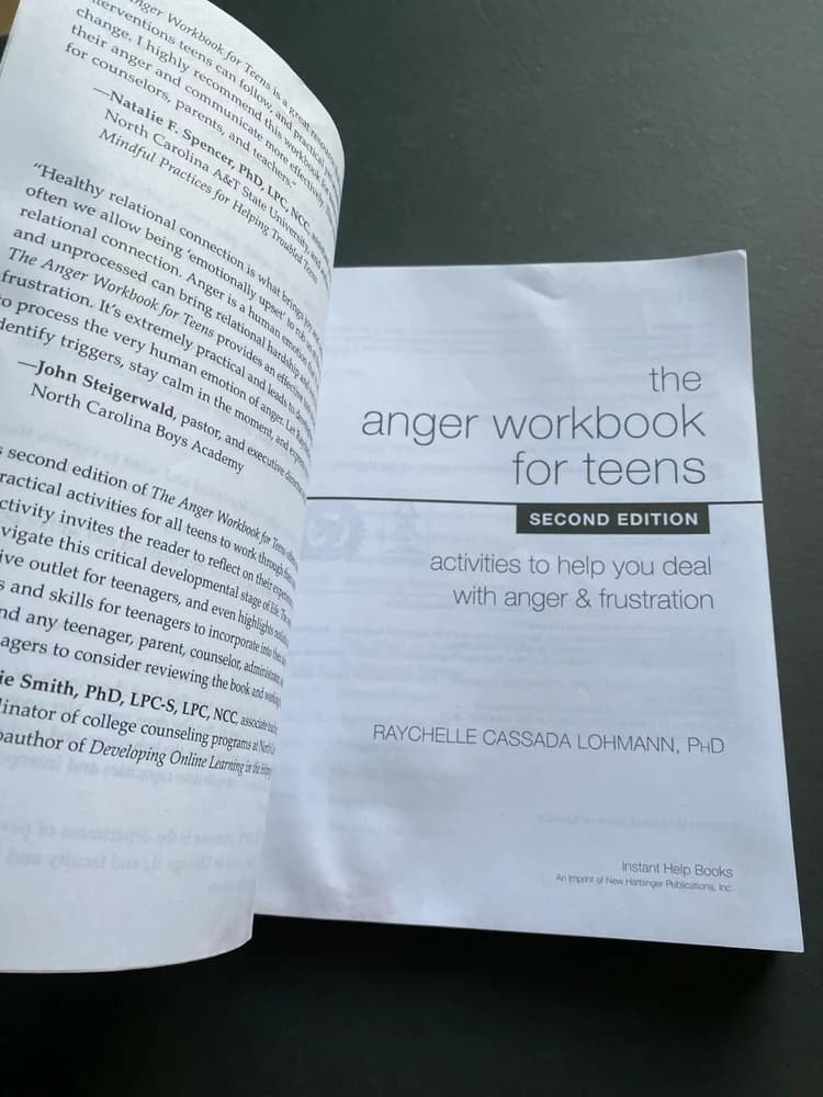 The Anger Workbook for Teens: Activities to Help You Deal with Anger and Fr... - Image 6