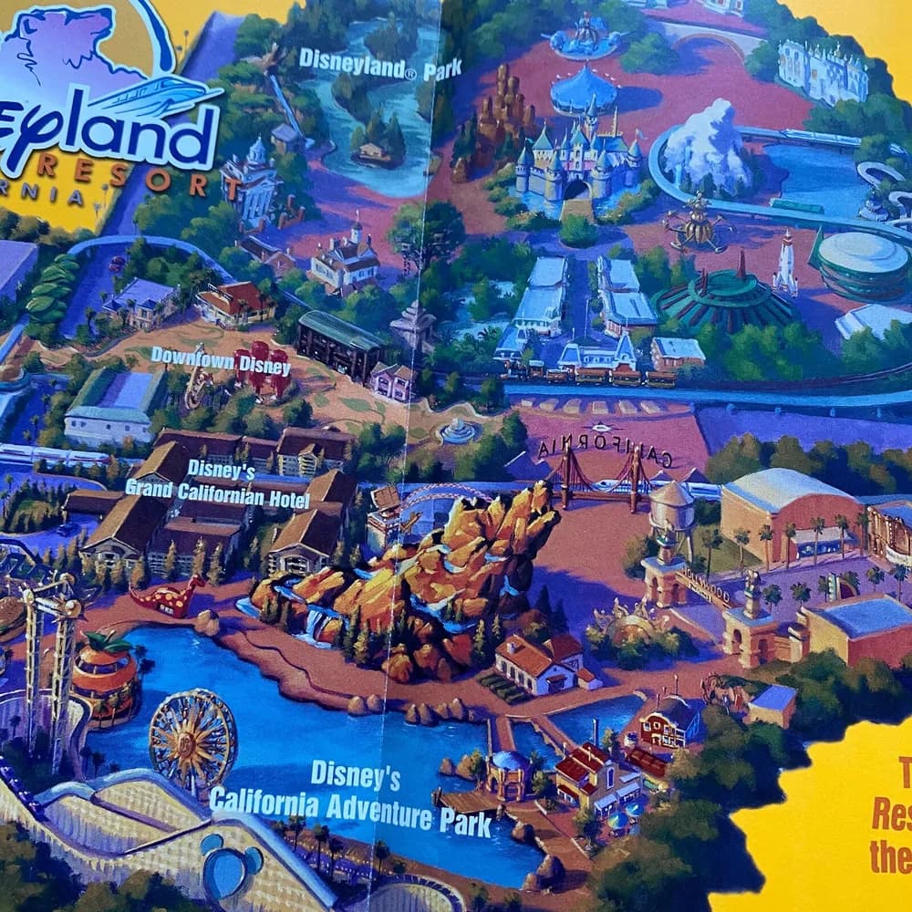 Vintage 2000 The New Disneyland California Adventure Grand Opening Brochure RARE - Image 6