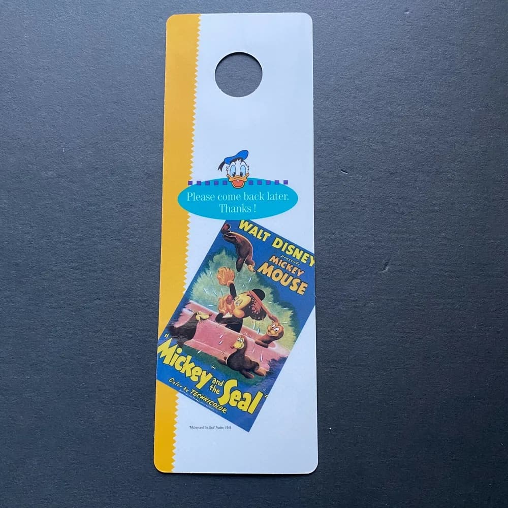 Disneys Pacific Hotel Anaheim California Door Hanger Disneyland from 2000's RARE - Image 3