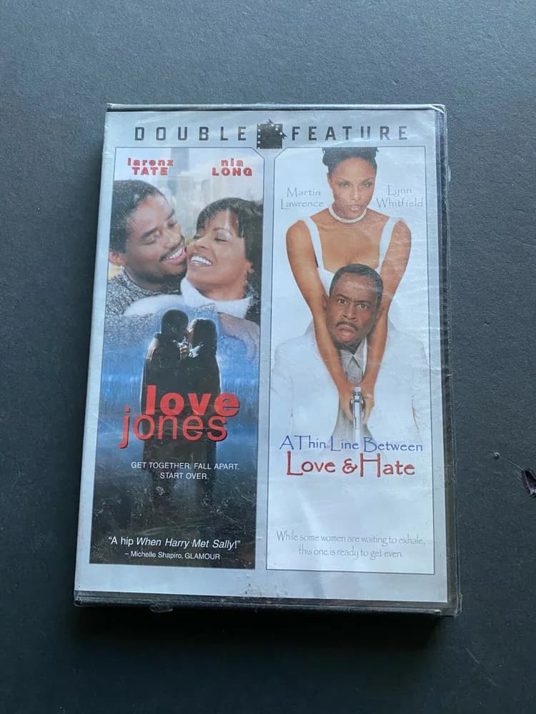 Love Jones / Thin Line Between Love and Hate [Used Very Good DVD]
