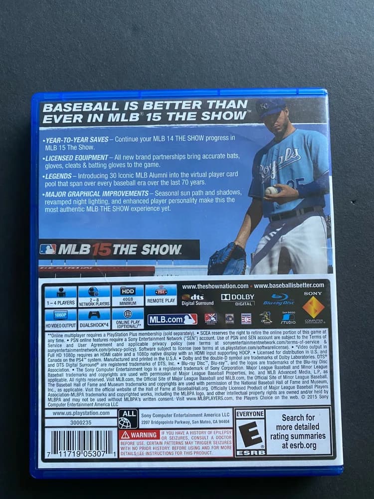 MLB 15: The Show - PlayStation 4 No Manual. - Image 2