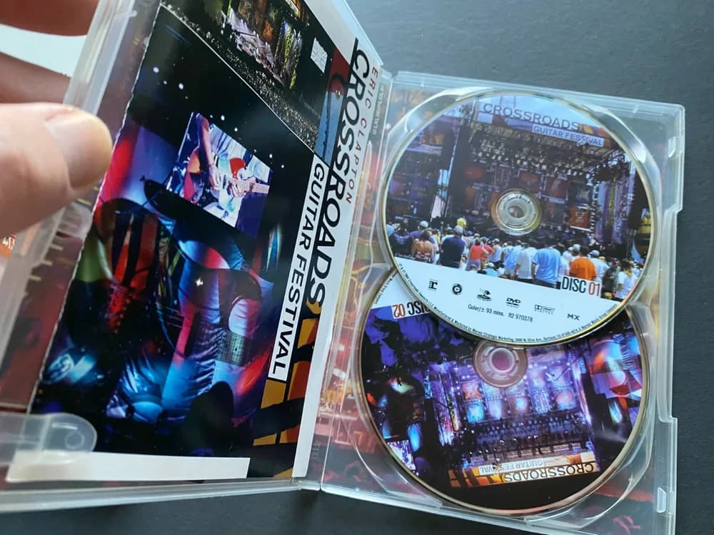 Eric Clapton - Crossroads Guitar Festival (DVD, 2004, 2-Disc Set)  - Image 3