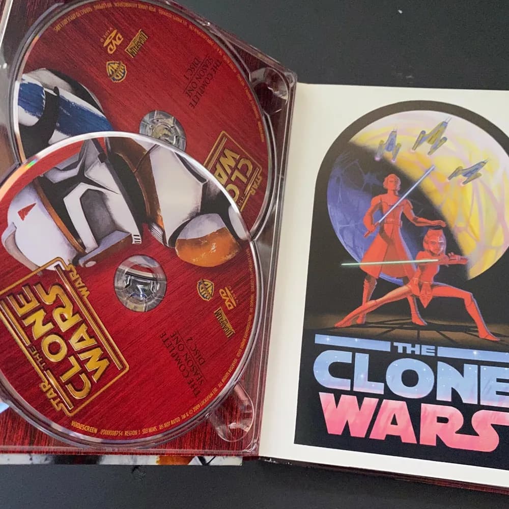 Star Wars-The Clone Wars: Complete Seasons One And Two )1 & 2 on DVD - Image 2