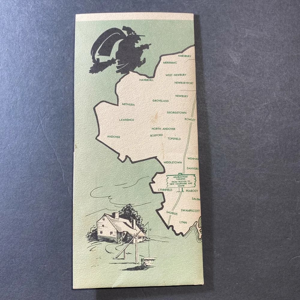 Vintage To Vactionland Historic Essex County Massachusetts brochure - Image 2