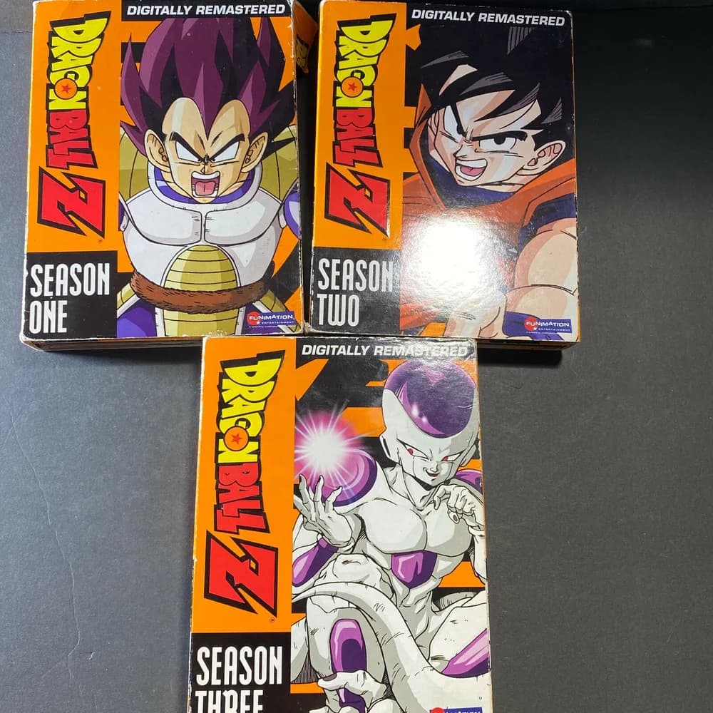 DragonBall Z DVD Box Set Seasons 1 2 & 3 Digitally Remastered 