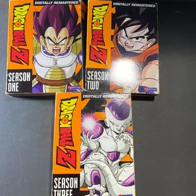 DragonBall Z DVD Box Set Seasons 1 2 & 3 Digitally Remastered 