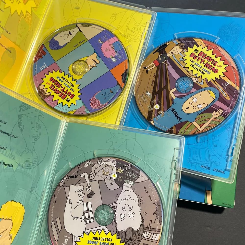 LOT OF 2: Beavis And Butthead The Mike Judge Collection Volume One and Three 1 3 - Image 5