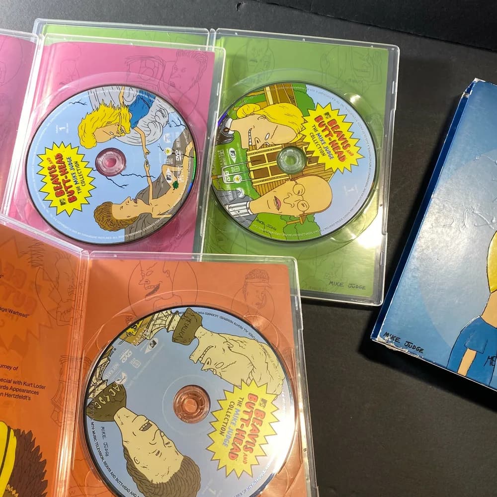 LOT OF 2: Beavis And Butthead The Mike Judge Collection Volume One and Three 1 3 - Image 7