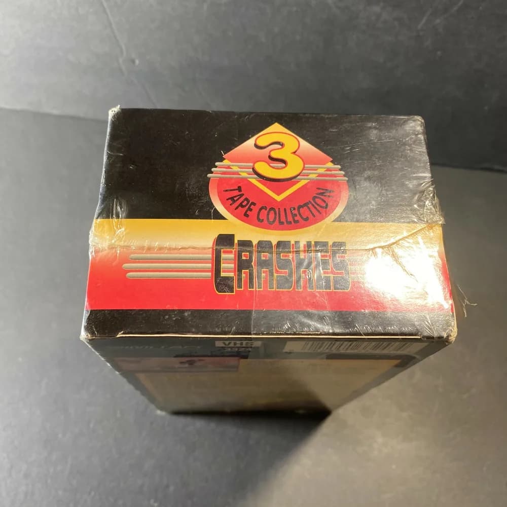 CRASHES (VHS, 1994) 3 Video Tape Collection - Simitar Motorsports 3324 - Image 4
