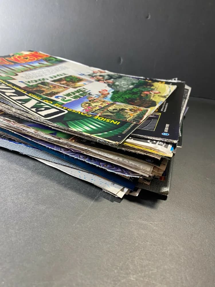 PLEASE READ Vintage Nintendo Power Magazines 1990's SHEETS ONLY over 100+ - Image 4