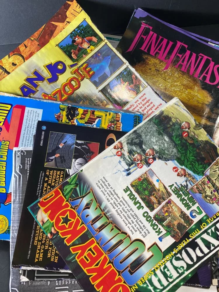 PLEASE READ Vintage Nintendo Power Magazines 1990's SHEETS ONLY over 100+ - Image 6