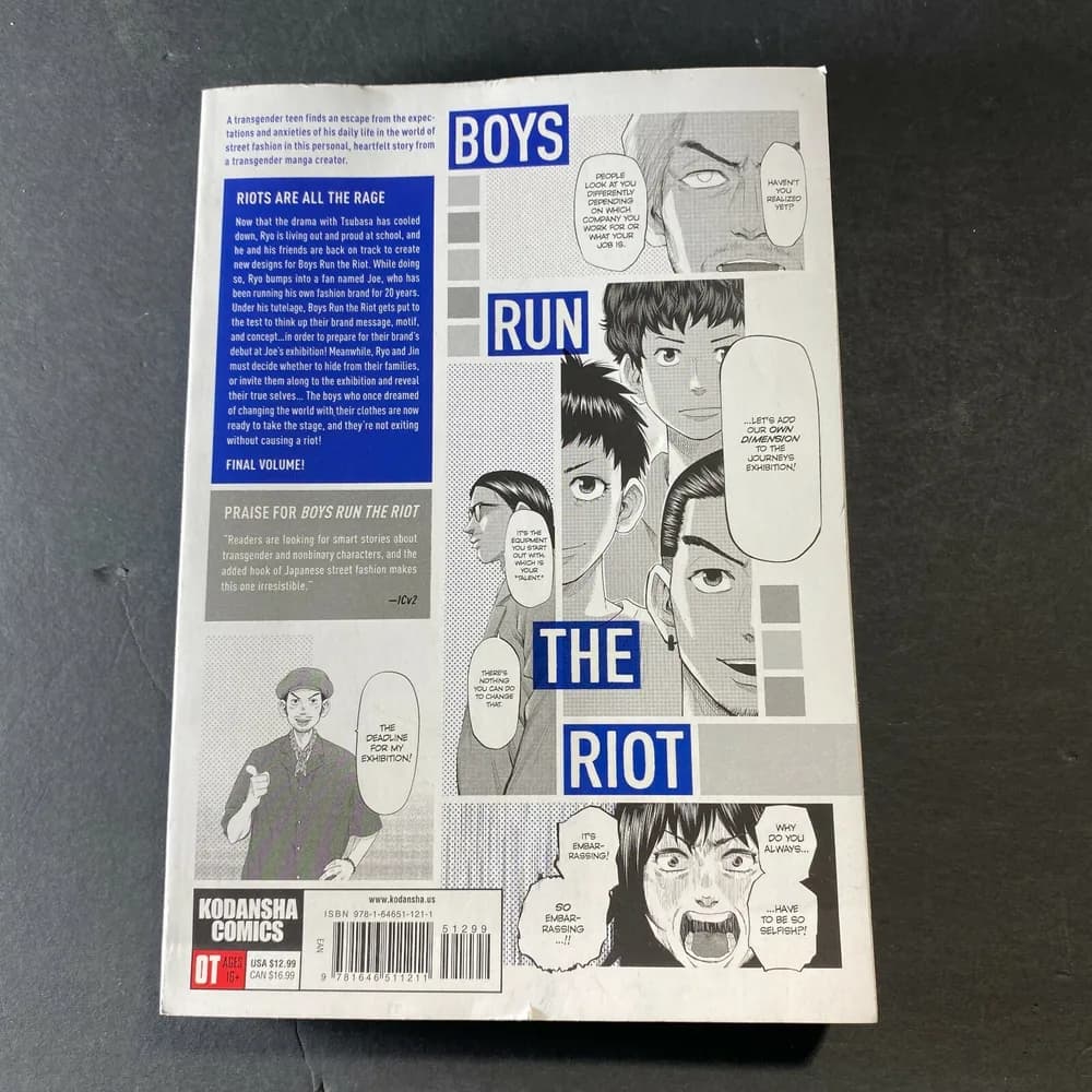 Boys Run the Riot 4 by Keito Gaku (English) Paperback Book - Image 3