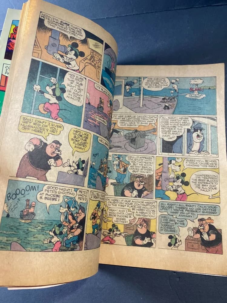 Walt Disney's Mickey Mouse And Goofy The Sunken City Gold Key Vintage - Image 5