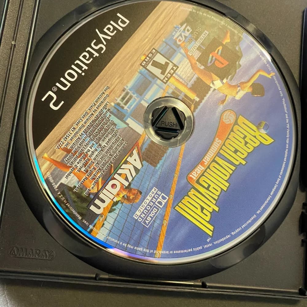 Summer Heat Beach Volleyball (PlayStation 2 PS2, 2003) Complete Game w/Manual - Image 4