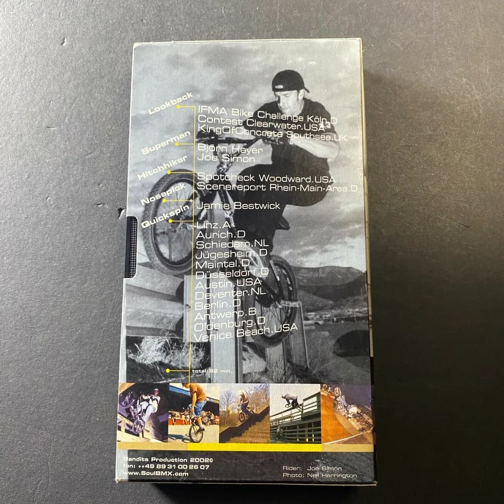 Soul Rideo Magazine BMX Video VHS Spring 2002 Vintage RARE TESTED - Image 4
