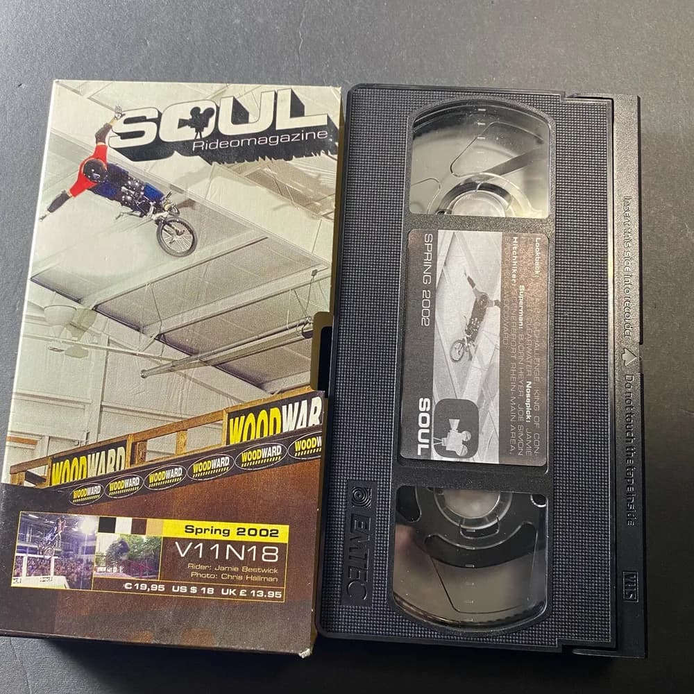 Soul Rideo Magazine BMX Video VHS Spring 2002 Vintage RARE TESTED - Image 7