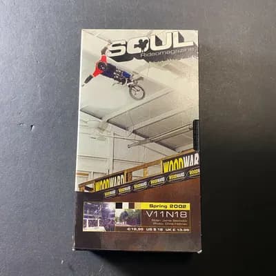 Soul Rideo Magazine BMX Video VHS Spring 2002 Vintage RARE TESTED