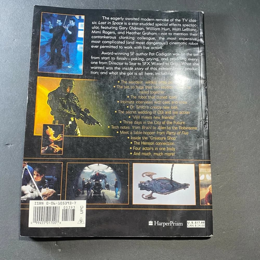 THE MAKING OF LOST IN SPACE MOVIE BOOK 1998 paperback - Image 2