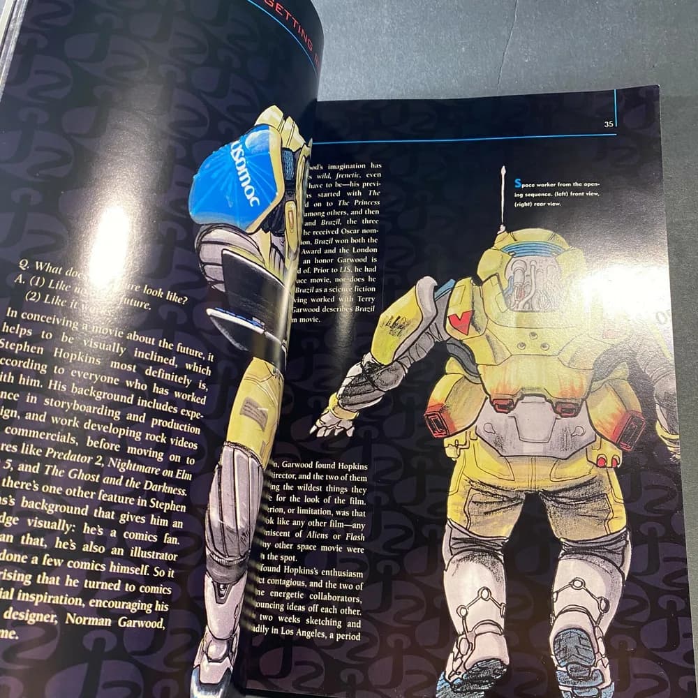 THE MAKING OF LOST IN SPACE MOVIE BOOK 1998 paperback - Image 8