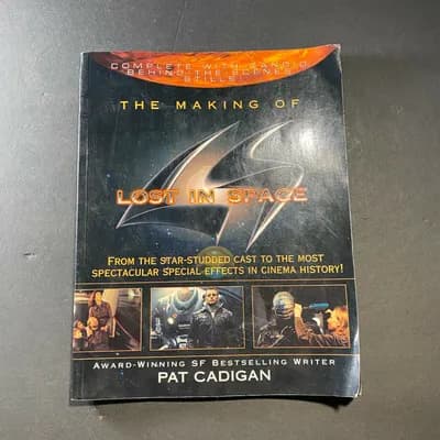 THE MAKING OF LOST IN SPACE MOVIE BOOK 1998 paperback